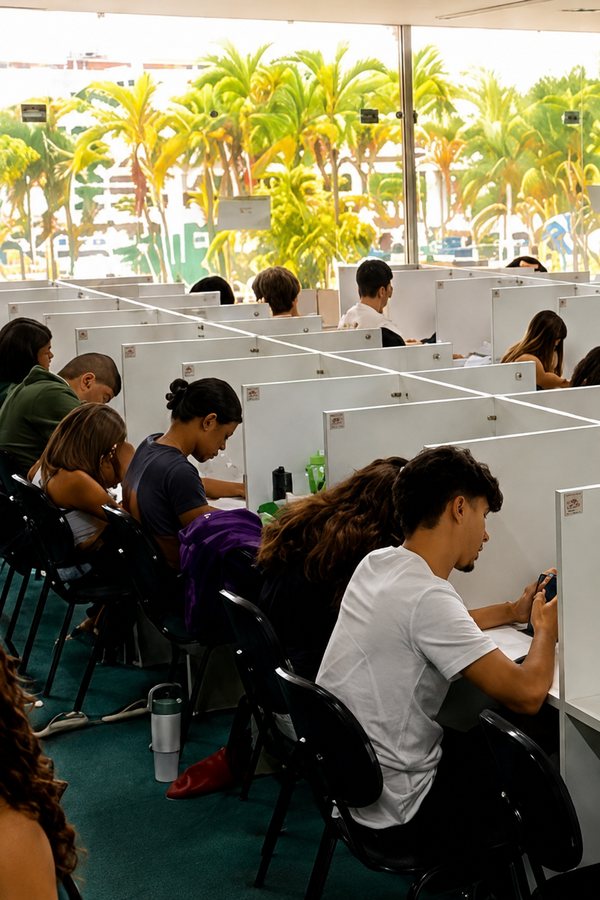 Aluna em estudo individualizado